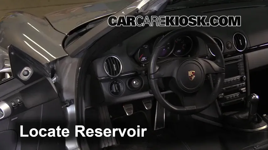 2012 Porsche Boxster 2.9L 6 Cyl. Windshield Washer Fluid